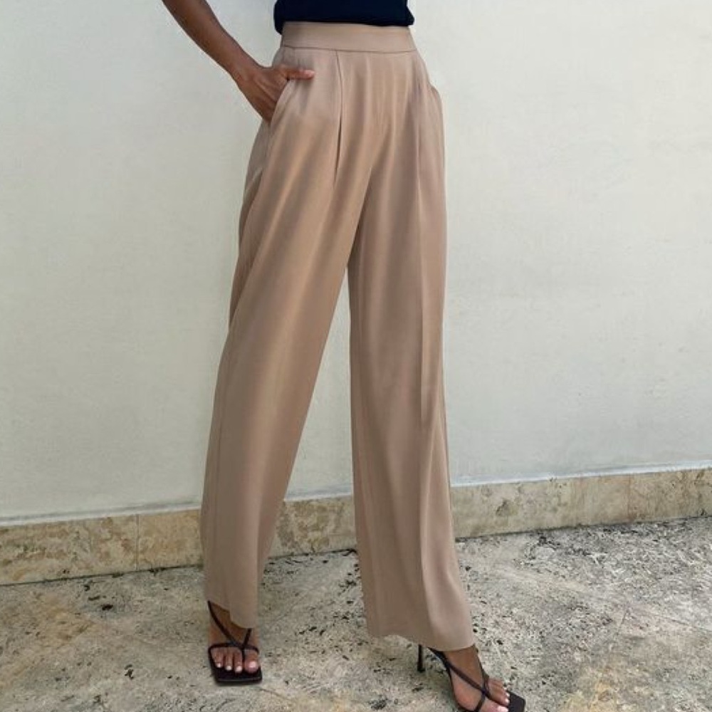 Babaton Tio Pant Grey Taupe size 6